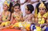 Kids day out at Mangaluru Krishna Vesha contest